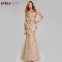 Cargar imagen en el visor de la galería, 2021 Elegant V-Neck Mermaid Sequin Dress - Soul And Me Store