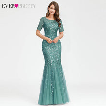 Cargar imagen en el visor de la galería, 2021 Elegant V-Neck Mermaid Sequin Dress - Soul And Me Store