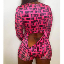 Cargar imagen en el visor de la galería, Sexy Women Bodysuit Long Sleeve Deep V Neck Bodycon - Soul And Me Store