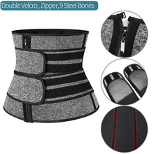 Load image into Gallery viewer, Waist Trainer Neoprene Sweat Shapewear Body Shaper - Soul And Me Store