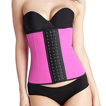 Cargar imagen en el visor de la galería, 9 Steel Bone Latex Waist Trainer Shapewear Slimming Belt Waist - Soul And Me Store