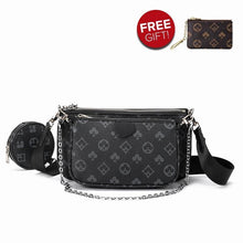 Cargar imagen en el visor de la galería, Famous Brand Bag Luxury Crossbody Bag 3-in-1 Vintage Handbag - Soul And Me Store