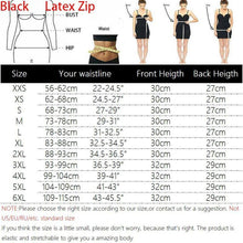Cargar imagen en el visor de la galería, Corset Body Shaper Latex Waist Trainer - Soul And Me Store