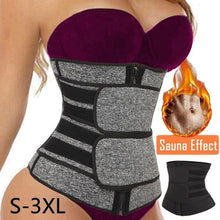 Cargar imagen en el visor de la galería, Neoprene Waist Trainer Corset Sweat Belt - Soul And Me Store