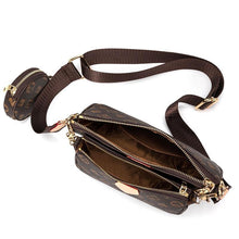 Cargar imagen en el visor de la galería, Famous Brand Bag Luxury Crossbody Bag 3-in-1 Vintage Handbag - Soul And Me Store