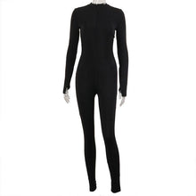 Lade das Bild in den Galerie-Viewer, Corset 2 pieces set Solid Color Bodycon Long Romper J - Soul And Me Store
