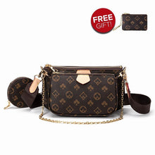 Cargar imagen en el visor de la galería, Famous Brand Bag Luxury Crossbody Bag 3-in-1 Vintage Handbag - Soul And Me Store