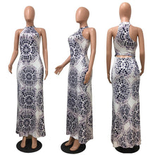 Carregar imagem no visualizador da galeria, Long Dress Elegant Multicolor Female Sundress Maxi Dress - Soul And Me Store