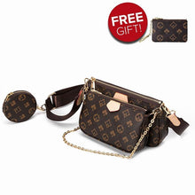 Cargar imagen en el visor de la galería, Famous Brand Bag Luxury Crossbody Bag 3-in-1 Vintage Handbag - Soul And Me Store