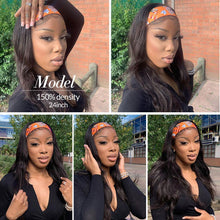 Cargar imagen en el visor de la galería, Body Wave Headband Wig Human Hair - Soul And Me Store