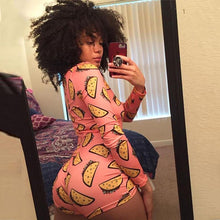 Cargar imagen en el visor de la galería, Sexy Women Bodysuit Long Sleeve Deep V Neck Bodycon - Soul And Me Store