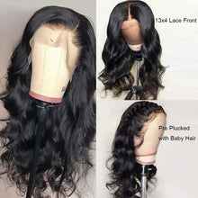 Cargar imagen en el visor de la galería, Body Wave Lace Wig Natural Hairline Body Wave Human Hair - Soul And Me Store