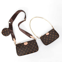 Cargar imagen en el visor de la galería, Famous Brand Bag Luxury Crossbody Bag 3-in-1 Vintage Handbag - Soul And Me Store