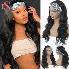 Cargar imagen en el visor de la galería, Body Wave Headband Wig Human Hair - Soul And Me Store