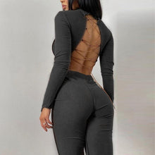 Load image into Gallery viewer, Sexy Backless Bandage Chain Two Piece Set Outfit - Soul And Me Store