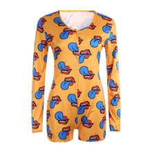 Cargar imagen en el visor de la galería, Sexy Women Bodysuit Long Sleeve Deep V Neck Bodycon - Soul And Me Store