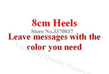 Cargar imagen en el visor de la galería, Brand Style Patent Leather Stiletto Heel Pumps Pointed Toe Dress Shoes - Soul And Me Store