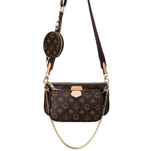 Cargar imagen en el visor de la galería, Famous Brand Bag Luxury Crossbody Bag 3-in-1 Vintage Handbag - Soul And Me Store
