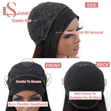 Cargar imagen en el visor de la galería, Body Wave Headband Wig Human Hair - Soul And Me Store