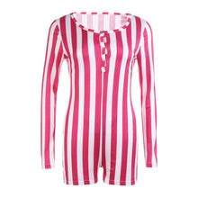 Cargar imagen en el visor de la galería, Sexy Women Bodysuit Long Sleeve Deep V Neck Bodycon - Soul And Me Store