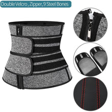 Load image into Gallery viewer, Waist Trainer Neoprene Sweat Shapewear Body Shaper - Soul And Me Store
