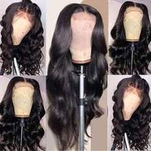 Cargar imagen en el visor de la galería, Body Wave Lace Wig Natural Hairline Body Wave Human Hair - Soul And Me Store
