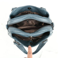 Charger l&#39;image dans la galerie, 2021 New Brand Soft Leather Messenger Bag - Soul And Me Store
