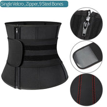Load image into Gallery viewer, Waist Trainer Neoprene Sweat Shapewear Body Shaper - Soul And Me Store
